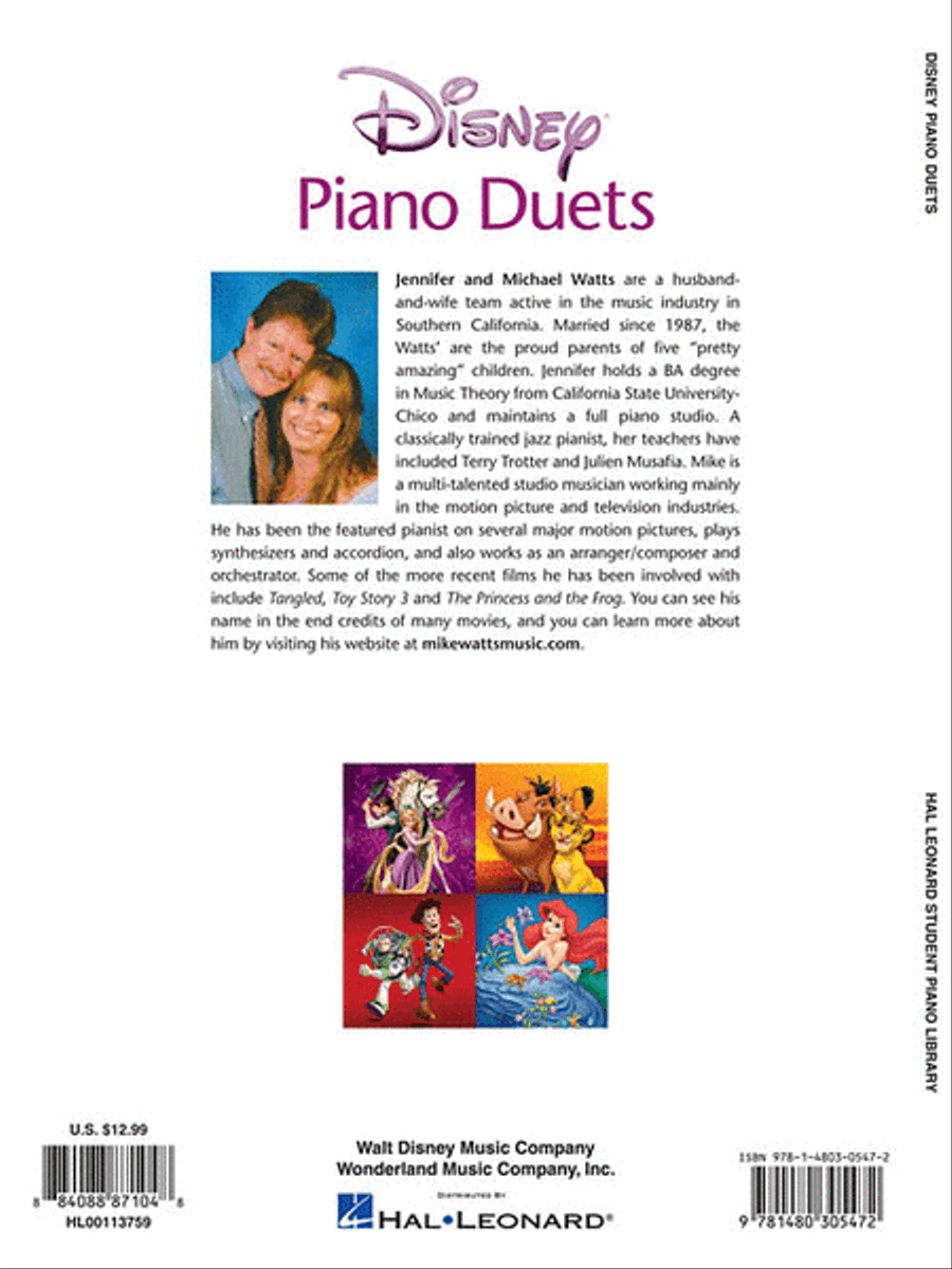 Disney Piano Duets