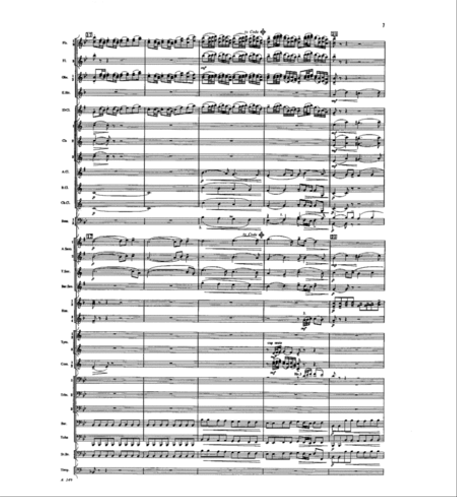 Sheep May Safely Graze Concert Band scores gallery preview page 5