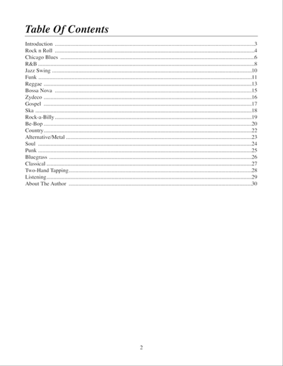 Bass Styles Made Easy Bass Guitar scores gallery preview page 4