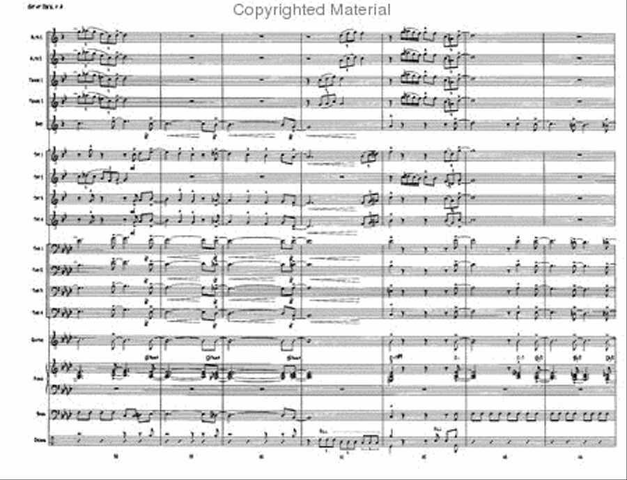 Eat At Joe's Jazz Ensemble scores gallery preview page 7