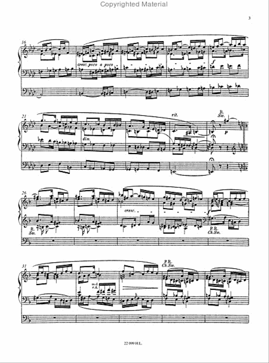 Pieces de fantaisie Op. 54 suite No. 3