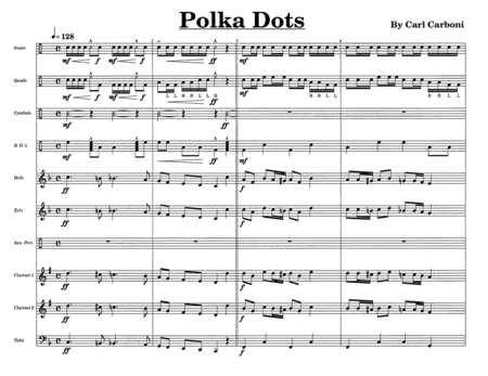 Polka Dots w/Tutor Tracks