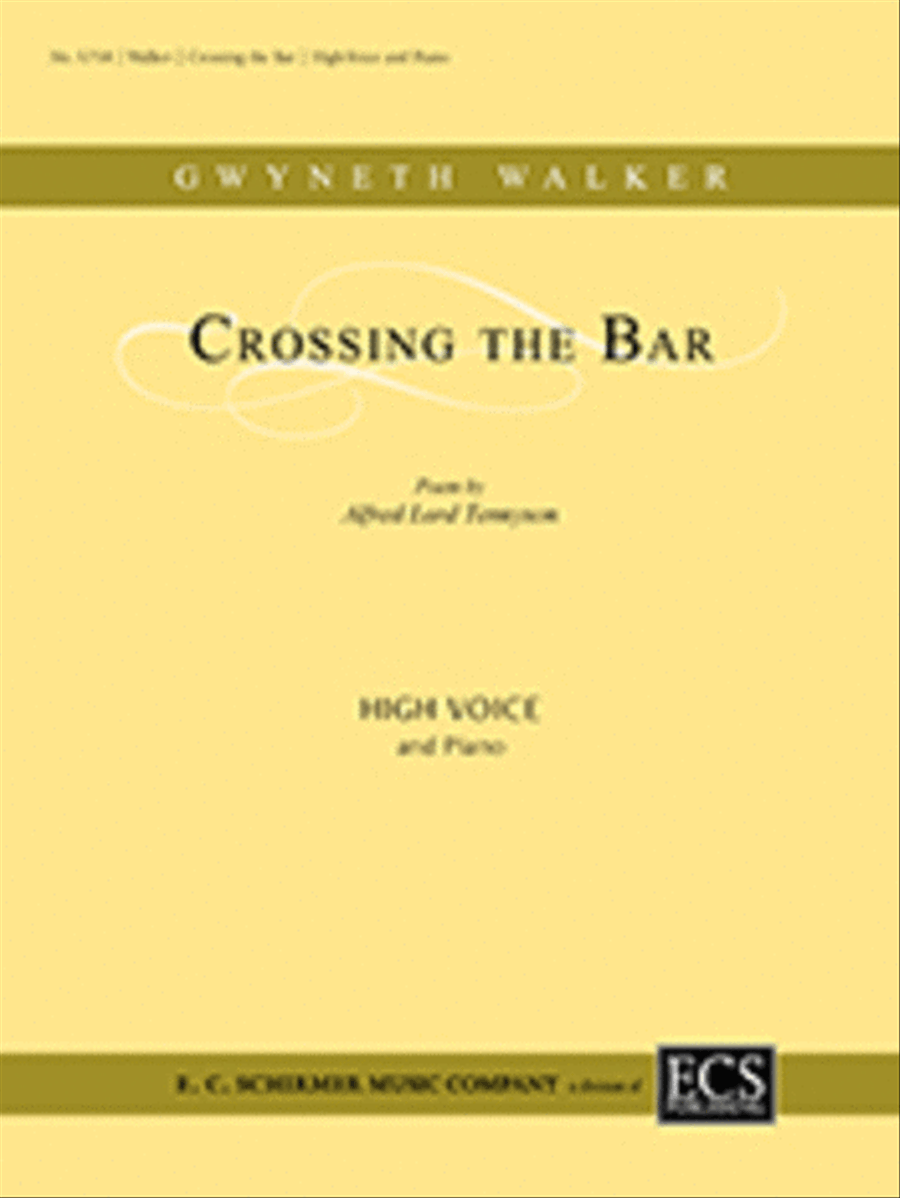 Crossing the Bar