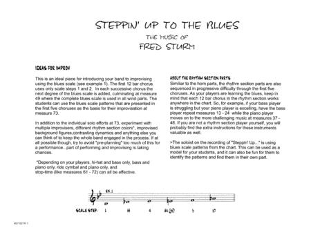 Steppin' Up to the Blues - Score