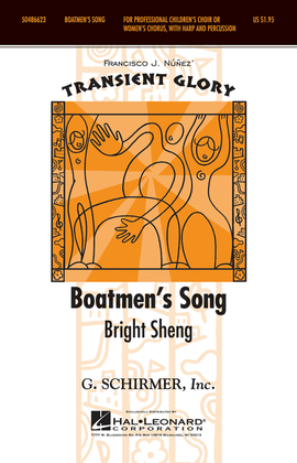 Book cover for Boatmen's Song