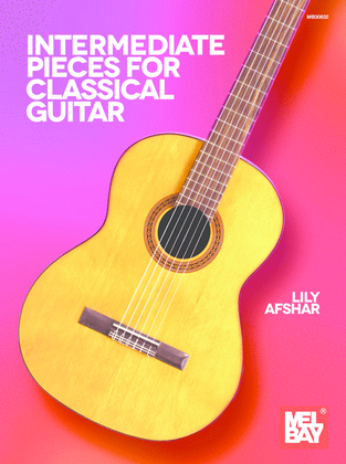 Book cover for Intermediate Pieces for Classical Guitar