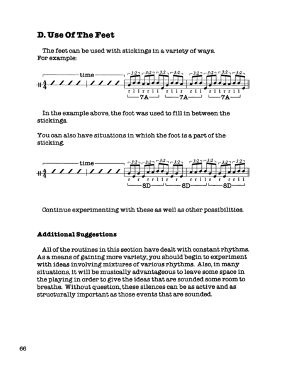 Sticking Patterns Drum Set scores gallery preview page 4
