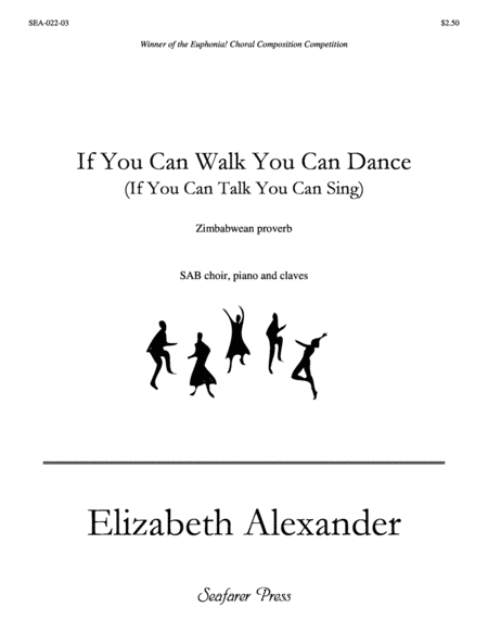 If You Can Walk You Can Dance (SAB)