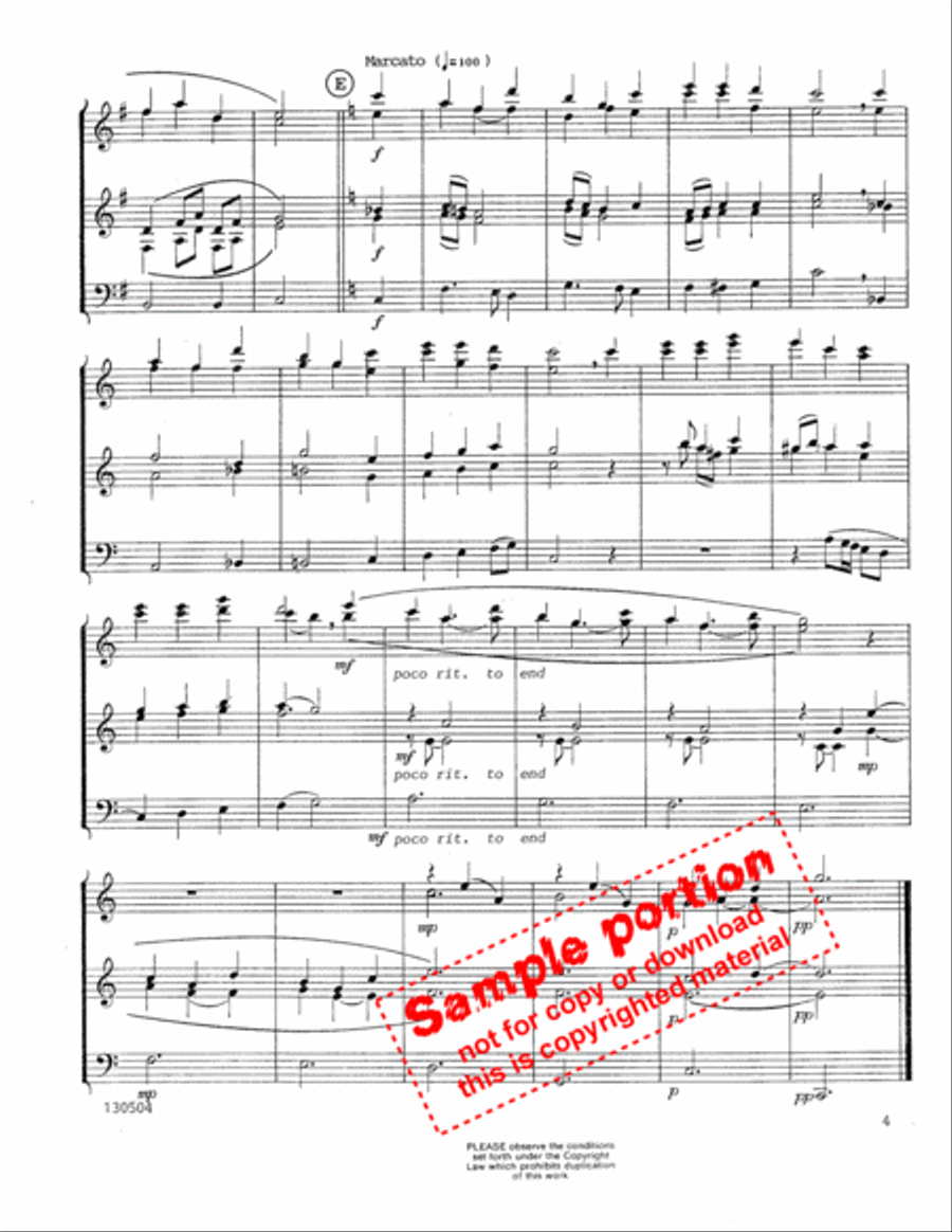 Immortal, Invisible Immortal, Invisible Woodwind Quintet scores gallery preview page 4