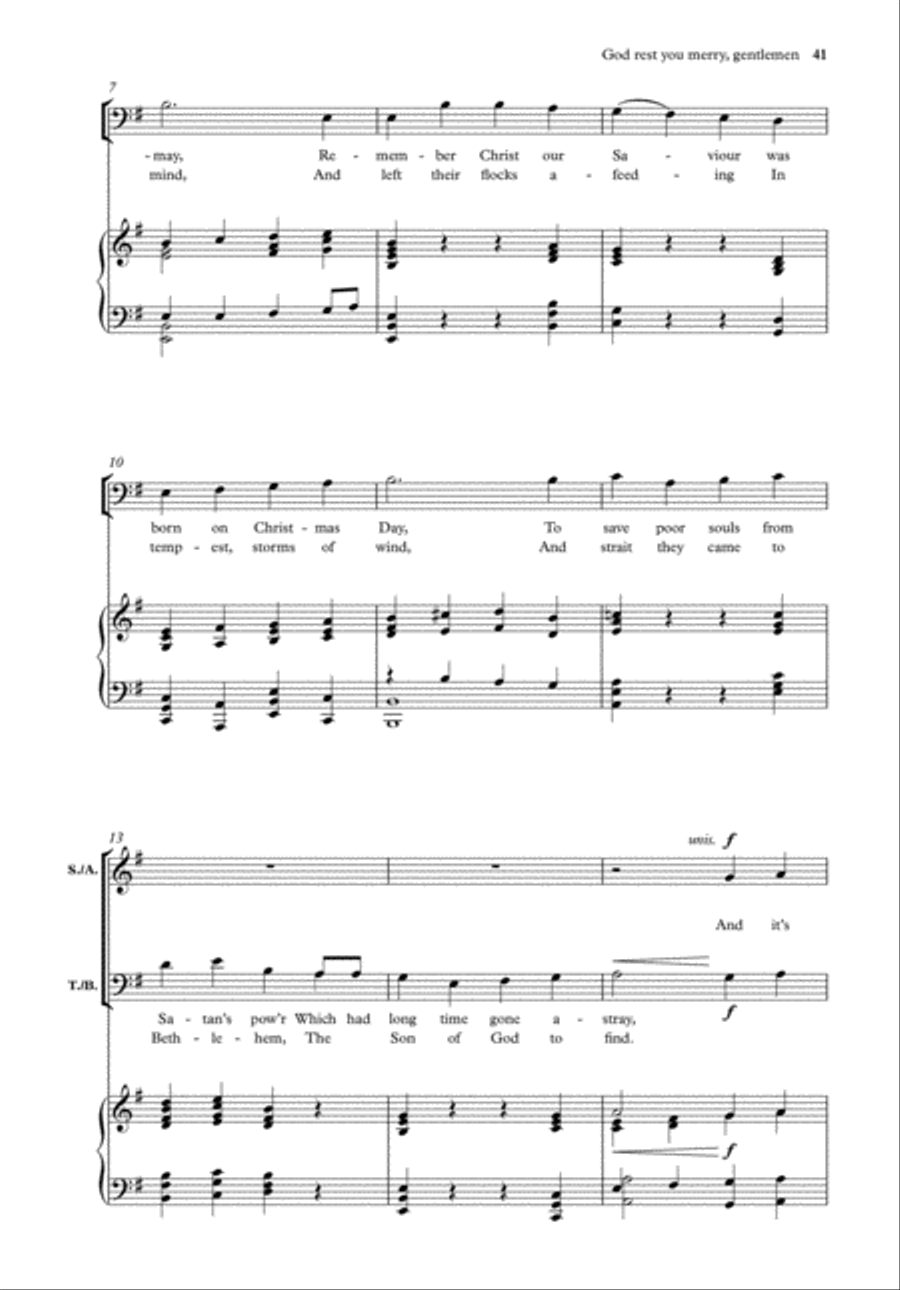 Vaughan Williams for Choirs 1 4-Part scores gallery preview page 14