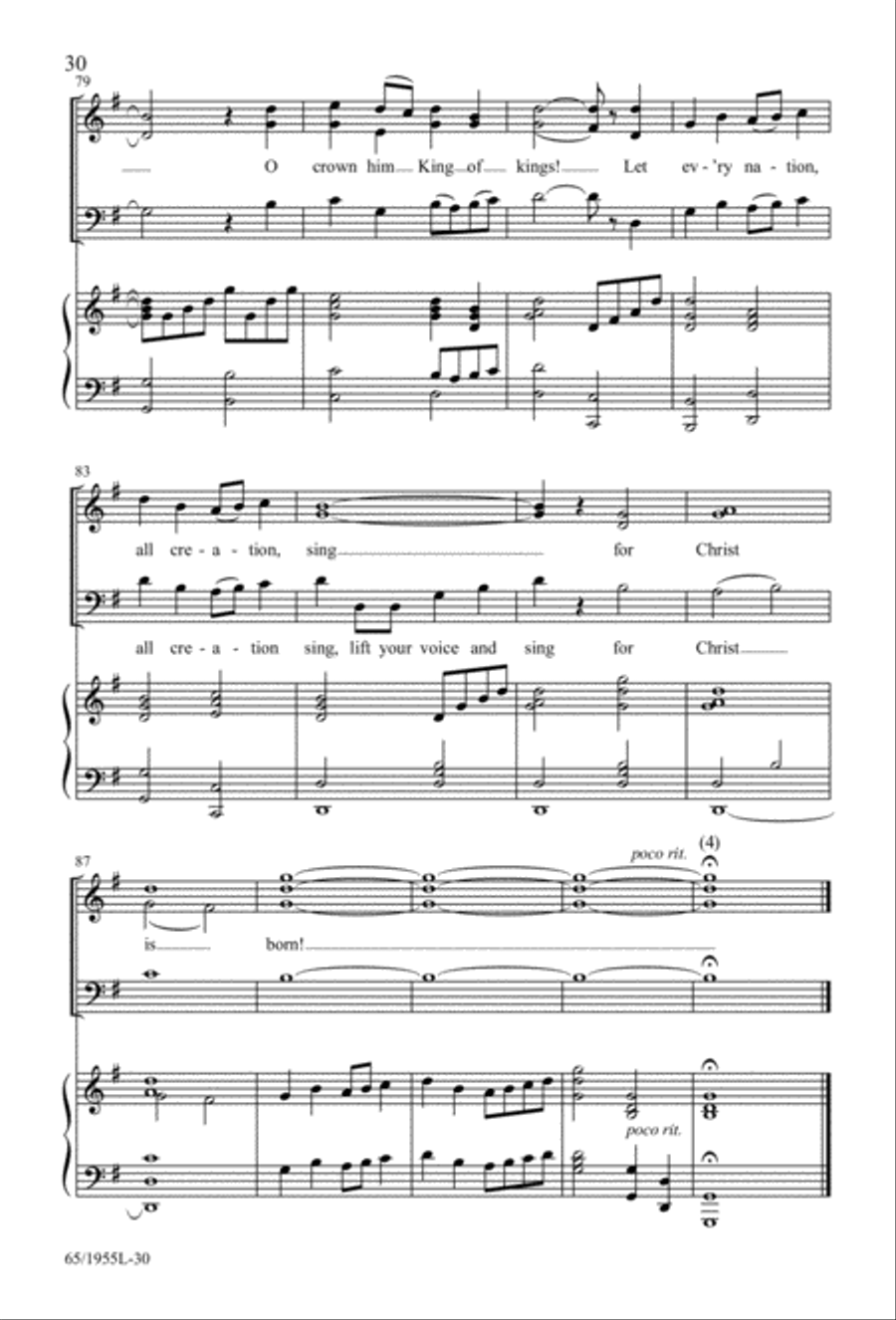 The Promise of a King 3-Part scores gallery preview page 30