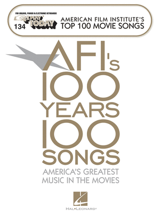 Book cover for AFI's Top 100 Movie Songs