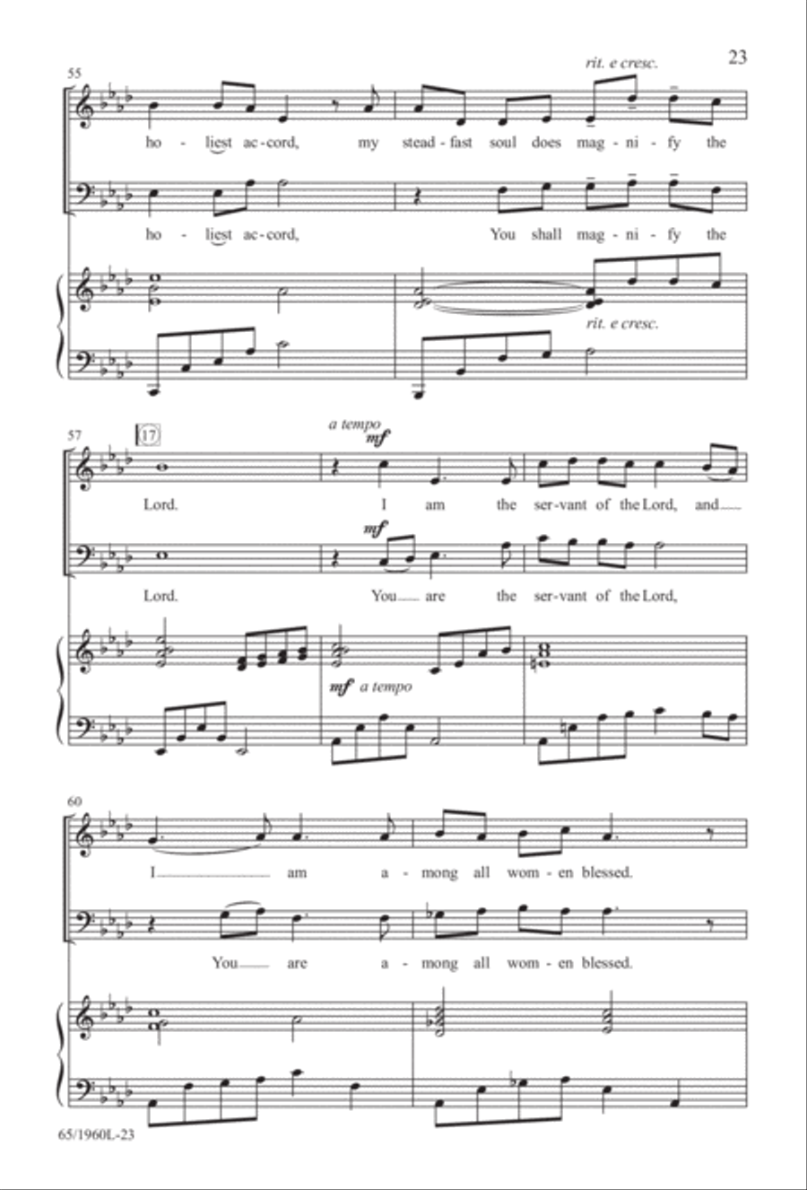 A New Birth...A New Beginning 4-Part scores gallery preview page 24