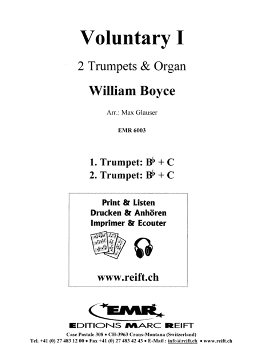Voluntary I Voluntary I Trumpet Duet scores gallery preview page 2