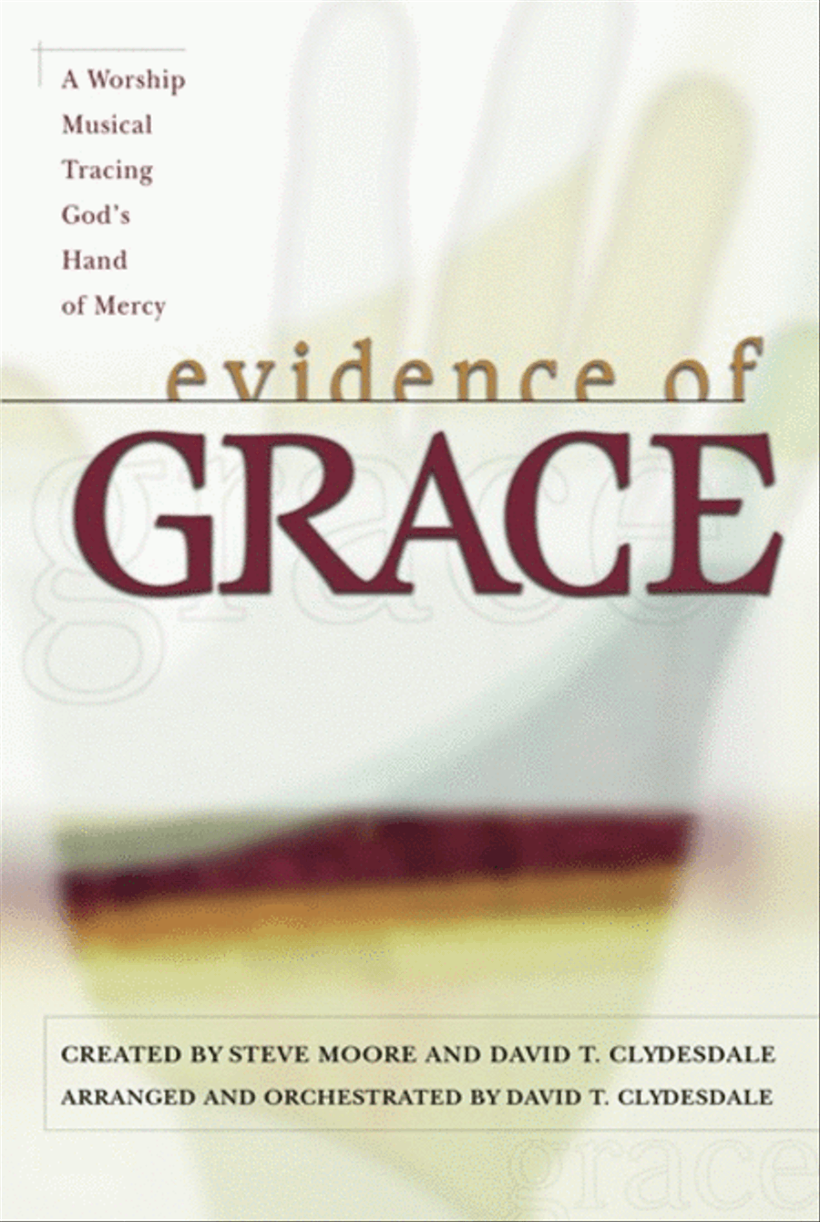 Evidence Of Grace - Choral Book 4-Part scores gallery preview page 1