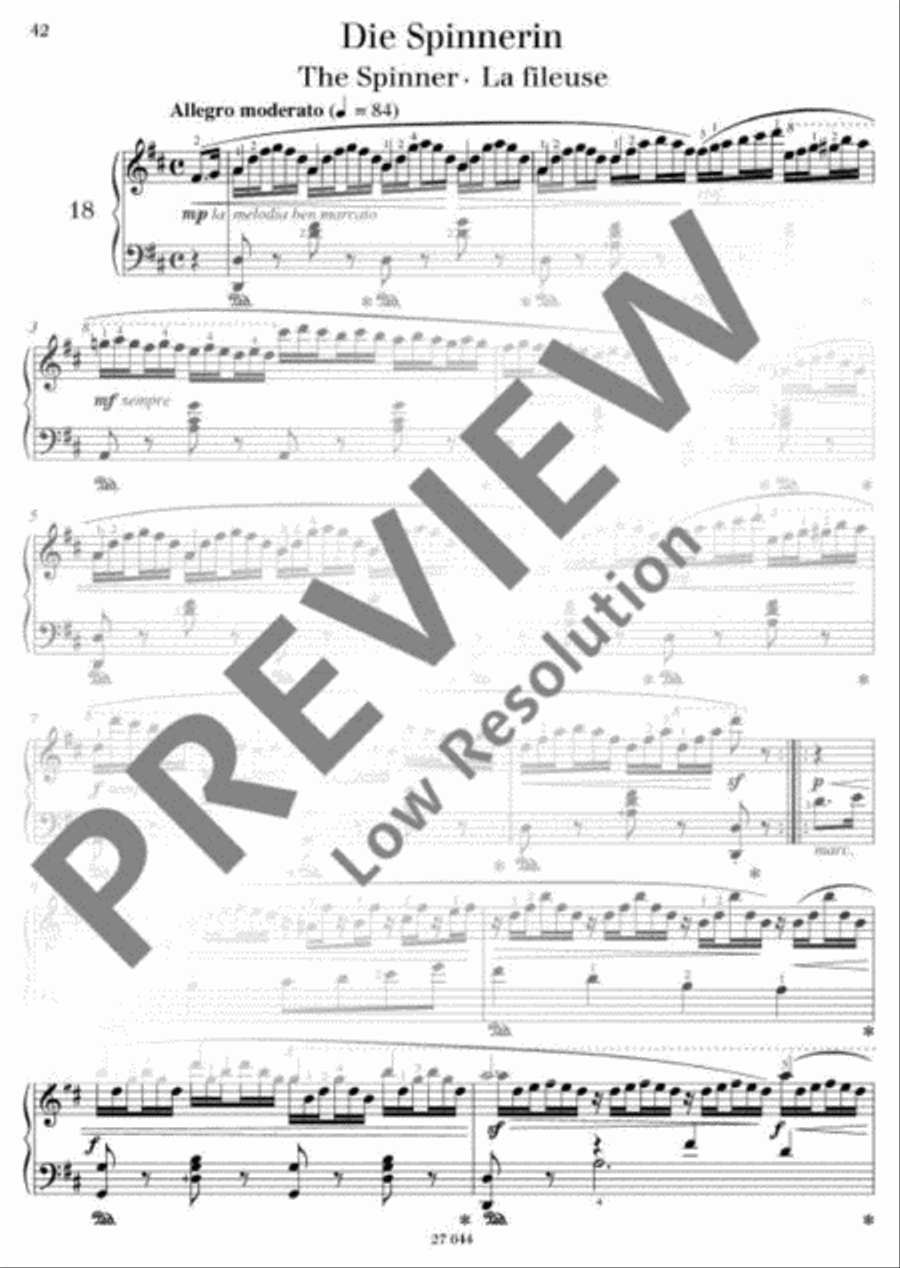 The Spinner Piano Solo scores gallery preview page 2