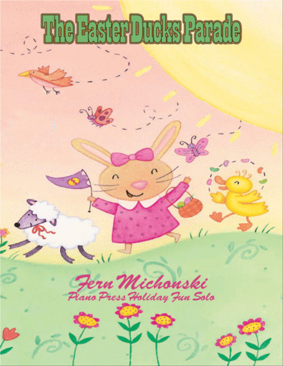 The Easter Ducks Parade The Easter Ducks Parade Easy Piano scores gallery preview page 1