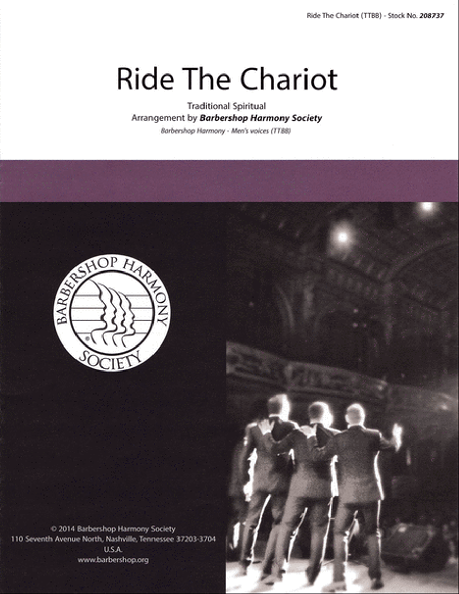 Ride the Chariot TTBB scores gallery preview page 1