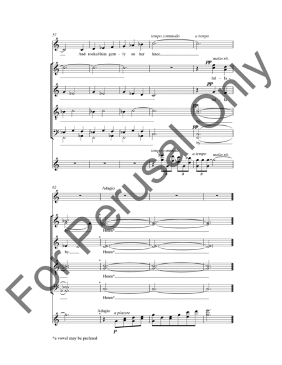 Sweet Was The Song 4-Part scores gallery preview page 7