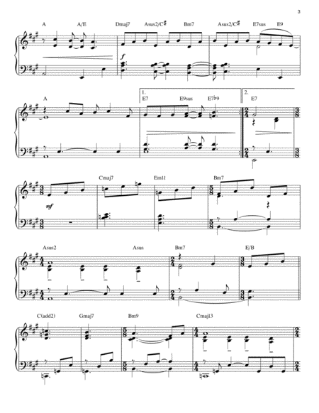 Here Comes The Sun [Jazz version] (arr. Brent Edstrom)