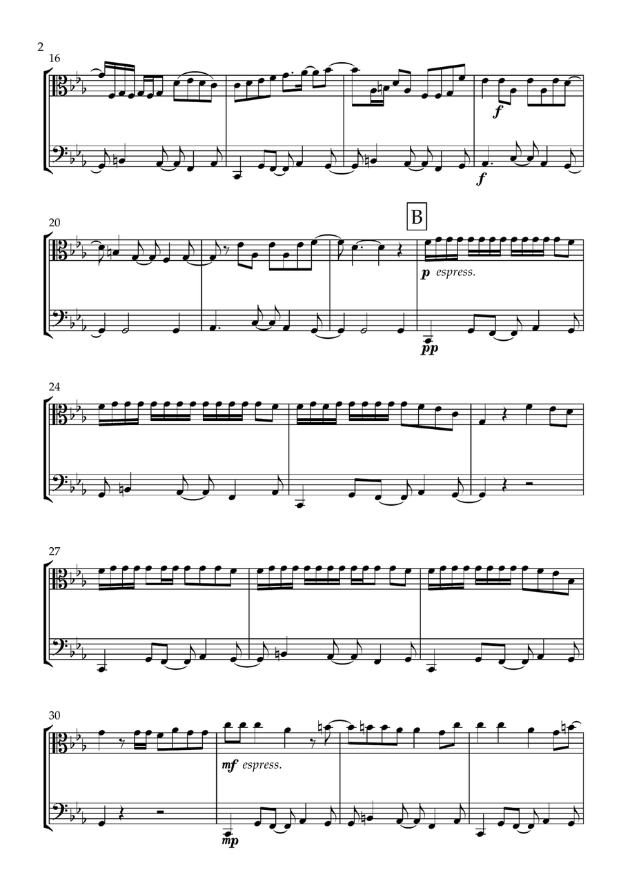 We Don't Talk About Bruno String Duet scores gallery preview page 2