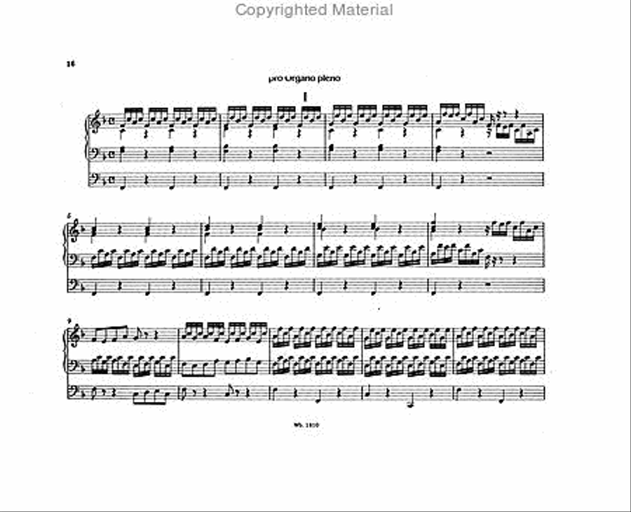 Complete Organ Works Organ scores gallery preview page 3