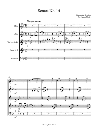 Scarlatti Sonates Nos. 14 & 21