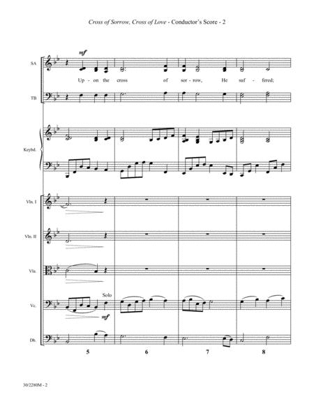 Cross of Sorrow, Cross of Love - String Orchestra Score and Parts