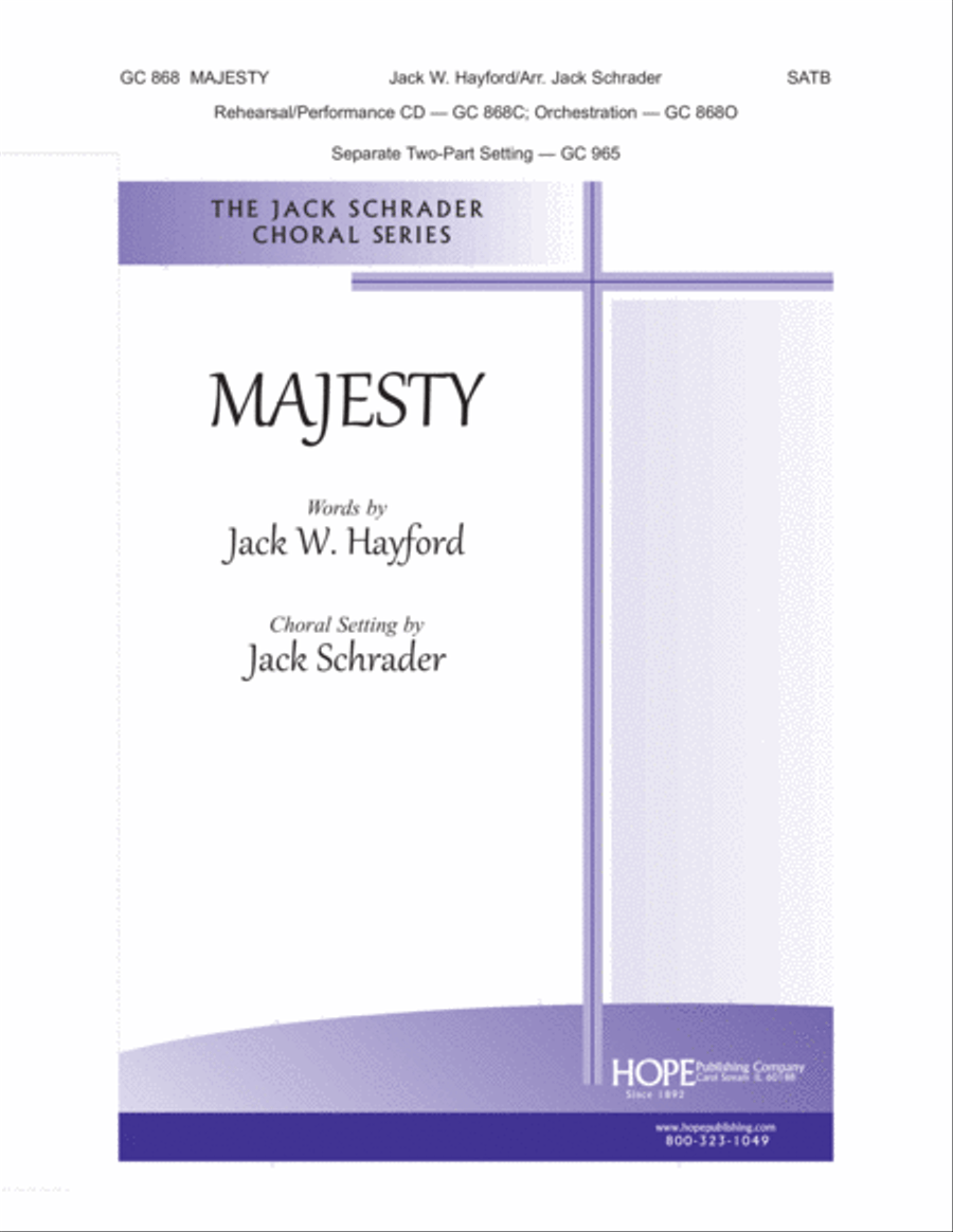 Majesty Majesty Choir scores gallery preview page 1