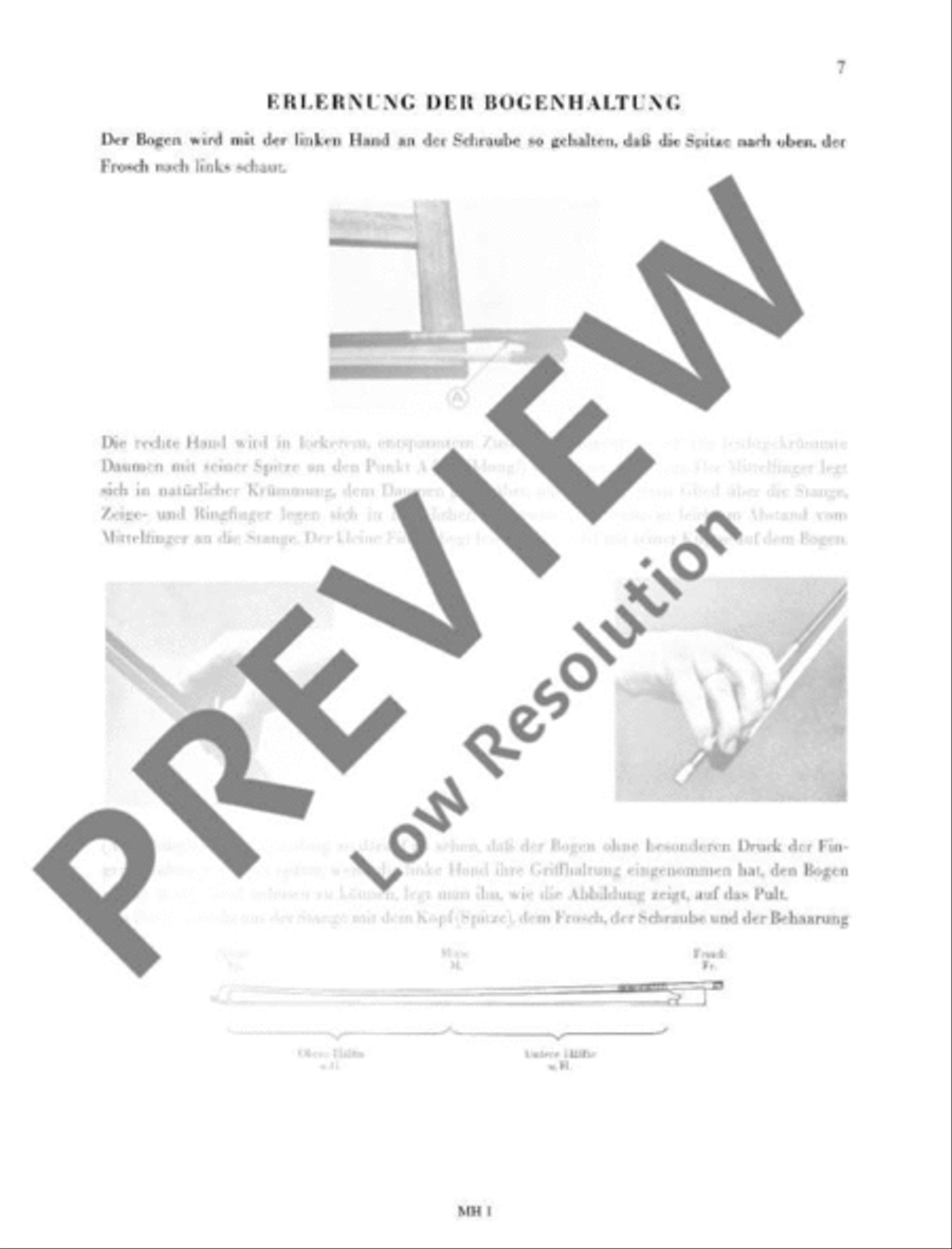 Das Geigenspiel Violin scores gallery preview page 10