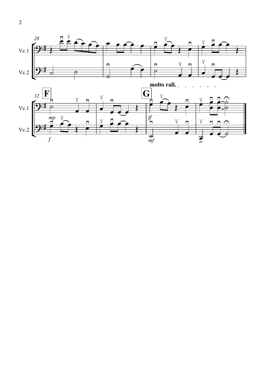 Yesterday Yesterday Cello Solo scores gallery preview page 2