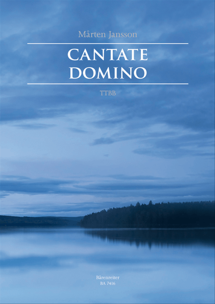 Cantate Domino TTBB scores gallery preview page 1