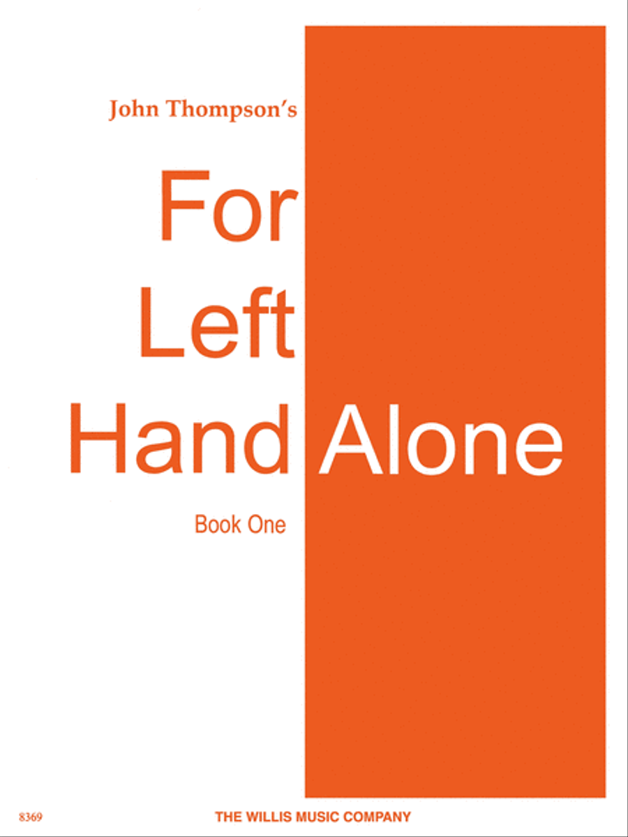 For Left Hand Alone – Book 1 Piano Method scores gallery preview page 1