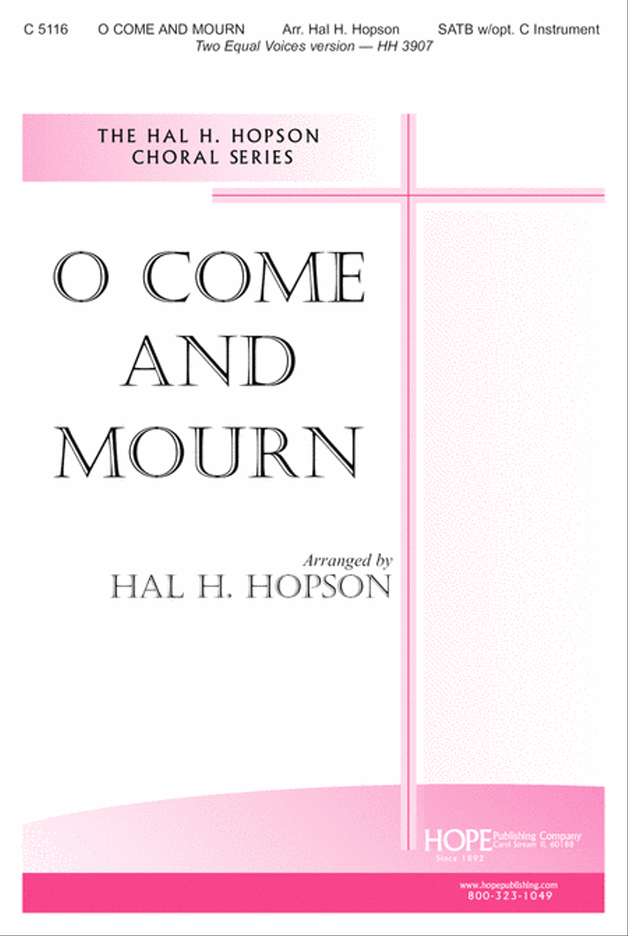O Come and Mourn O Come and Mourn 4-Part scores gallery preview page 2