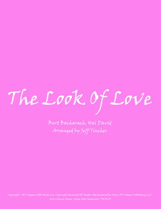 Book cover for The Look Of Love