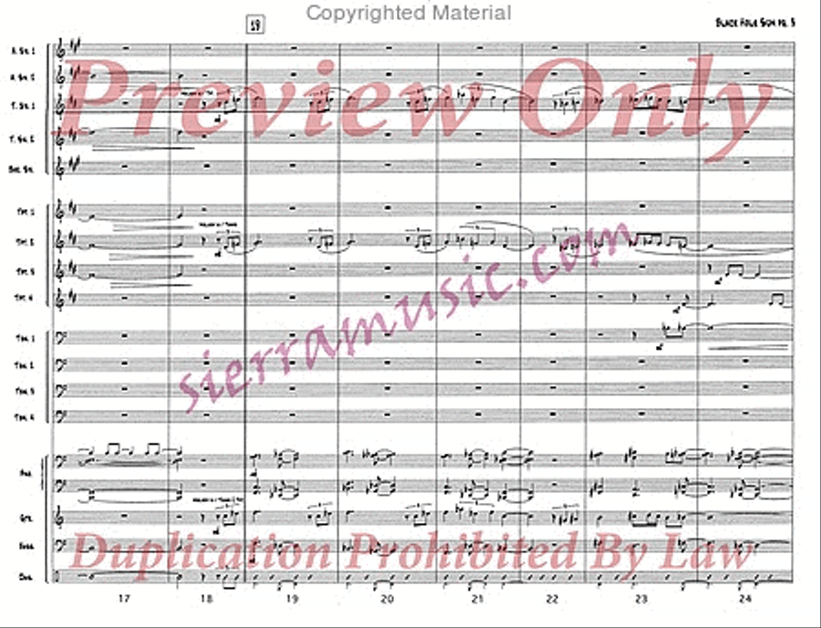 Black Hole Sun Jazz Ensemble scores gallery preview page 4