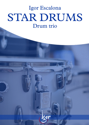 Book cover for Star Drums - Drums trio