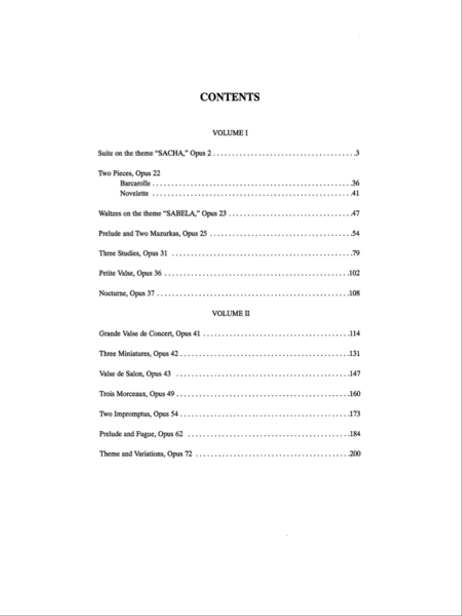 Complete Works, Volume 1 Piano Solo scores gallery preview page 7