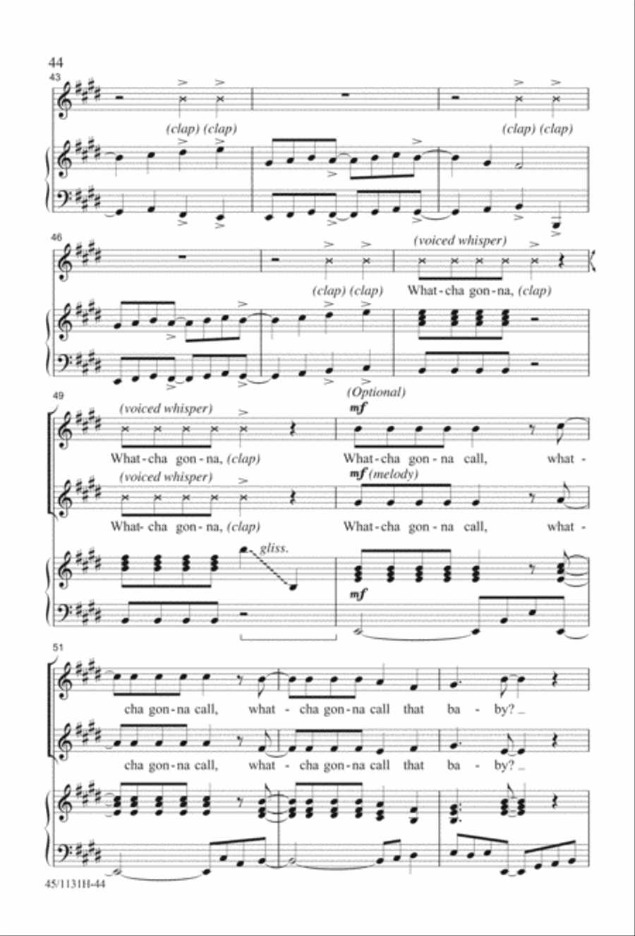 Singable Solutions for Winter Holidays 2-Part scores gallery preview page 44