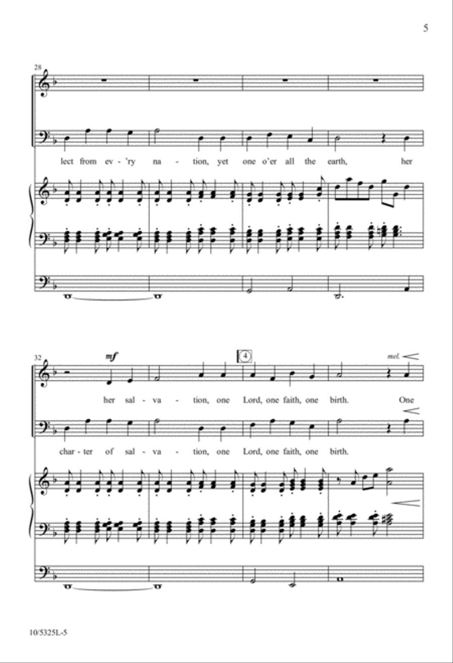 Our Firm Foundation Our Firm Foundation 4-Part scores gallery preview page 5