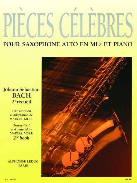 Pieces Celebres Vol.2 (saxophone-alto & Piano)