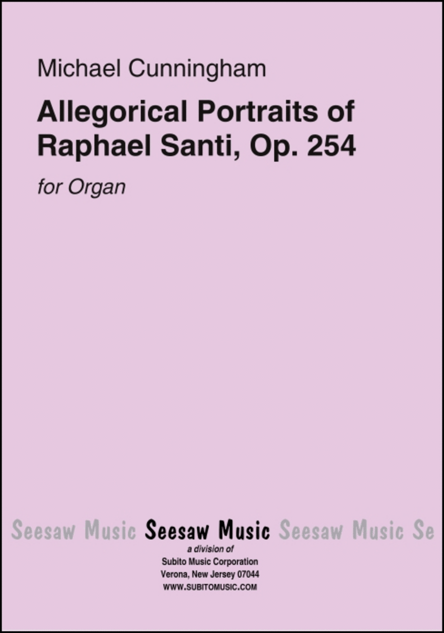 Allegorical Portraits of Raphael Santi, Op. 254