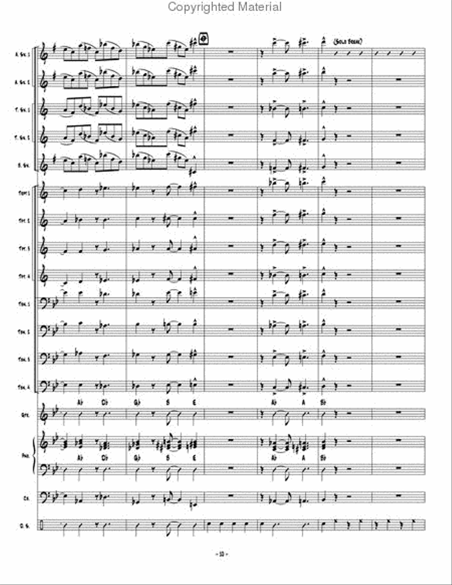 Eggs St. Jack Jazz Ensemble scores gallery preview page 11