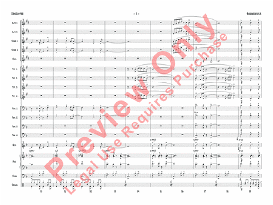 Sheherajazz Jazz Ensemble scores gallery preview page 7