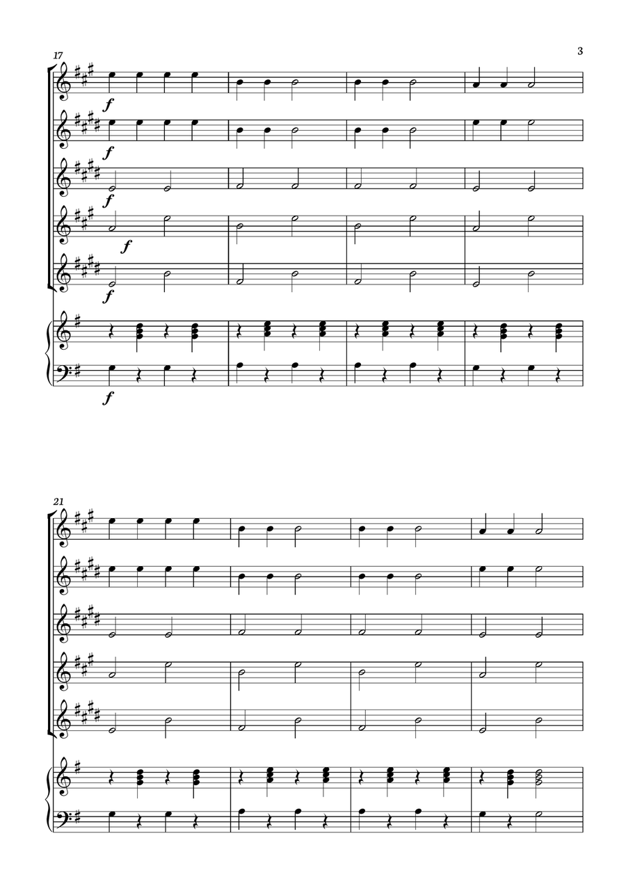 Yellow Submarine Saxophone Quintet scores gallery preview page 3