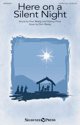 Book cover for Here on a Silent Night
