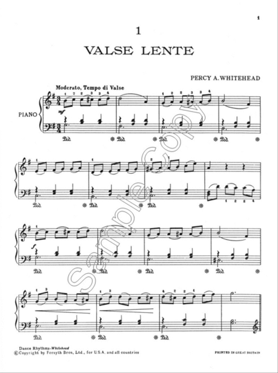 Dance Rhythms Piano Solo scores gallery preview page 2