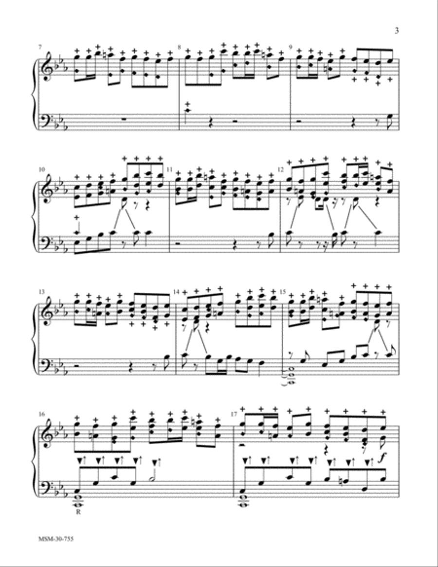 Come, Emmanuel Come, Emmanuel 5-Octaves scores gallery preview page 3