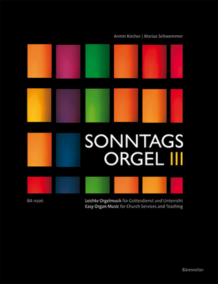 Book cover for Sonntagsorgel, Volume III