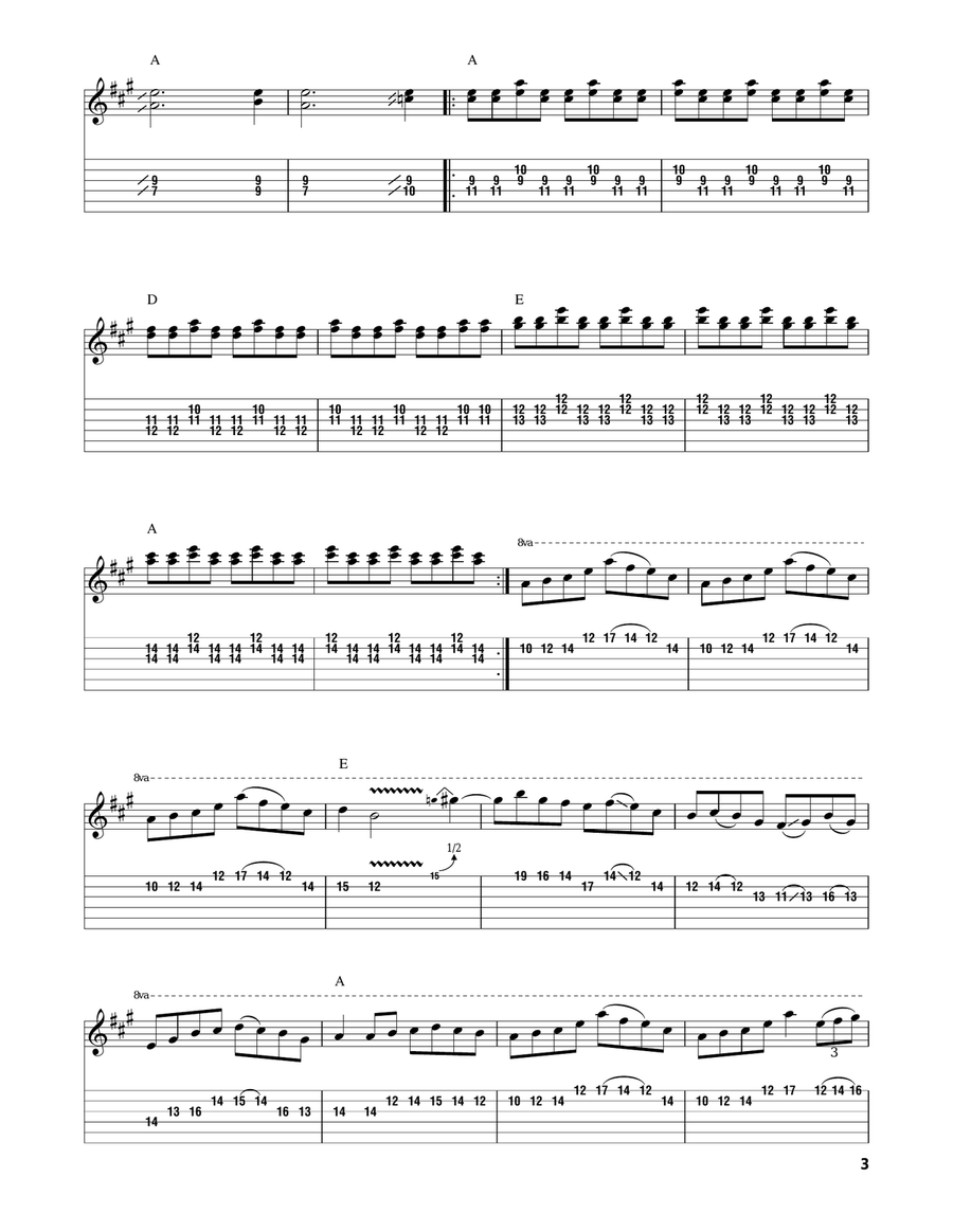 Orange Blossom Special Acoustic Guitar scores gallery preview page 3